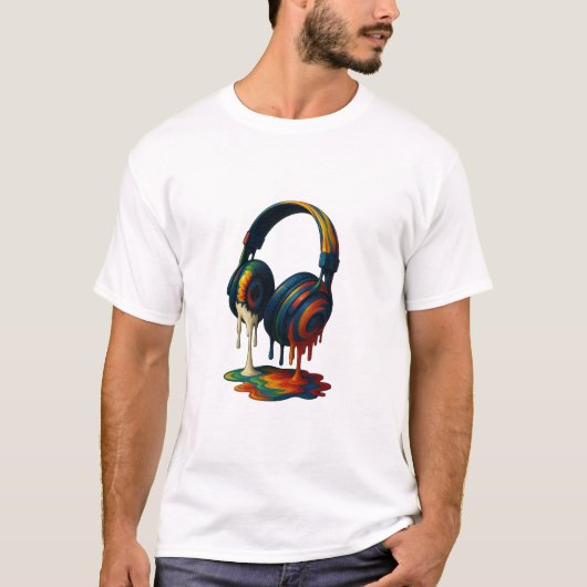 Casque fusionnant - t-shirt artistique (Devant)