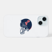 Casque Ole Miss Football | bleu foncé (Verso Horizontal)