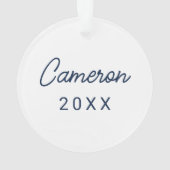 Casque Ole Miss Football | bleu foncé (dos)