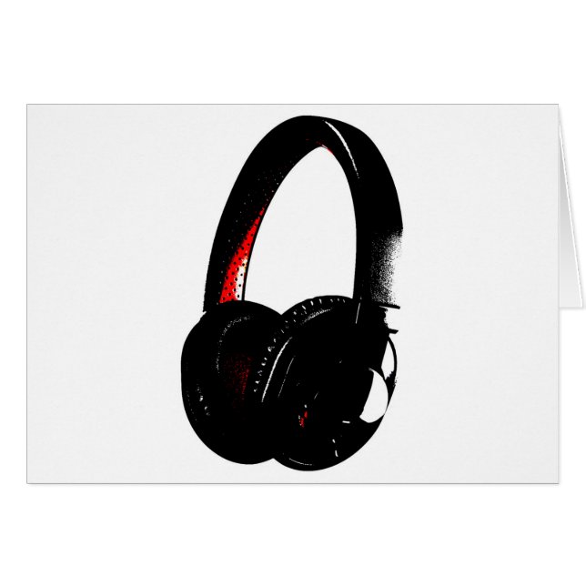 Casque Pop Art Head Téléphone (Devant horizontal)