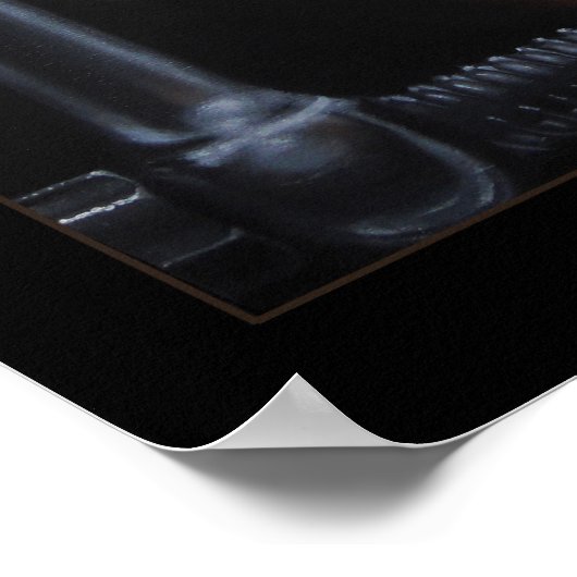 Casque - Poster (Coin)