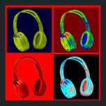 Casque Quatre couleurs Pop Art Poster Imprimer<br><div class="desc">Hip hop,  R&B,  rock,  heavy metal,  techno,  punk,  rap,  classic,  african american,  jazz... . We love music,  we love listening cds,  radio. Enjoying watching video clibs,  mixes,  remixes,  covers.</div>