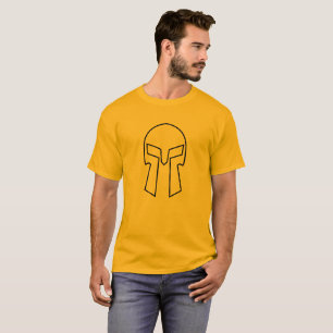 Casque spartiate - le T-shirt de base des hommes