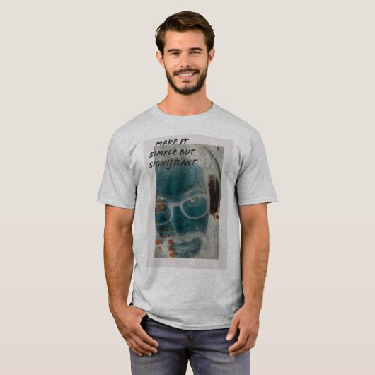 Casques simples différents lunettes T-shirt (Devant entier)