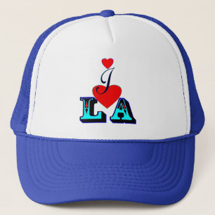 Casquette ღ ♥ J'Aime LA-Los Angeles Stylish Trucker Hat ♥ ღ
