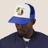 Casquette タイガー et ドラゴンドラゴンソーダキャップ (En situation)