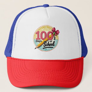 Casquette 100 jours d'école   Célébrez l'apprentissage et la