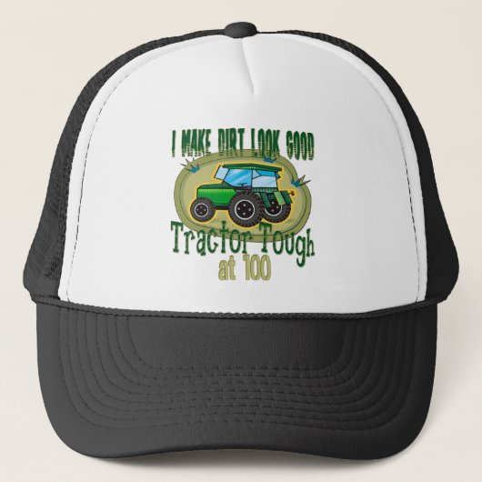 Casquette 100th Tracteur dur (Devant)