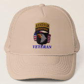 Casquette 101e division aérienne anciens combattants Casquet (Devant)