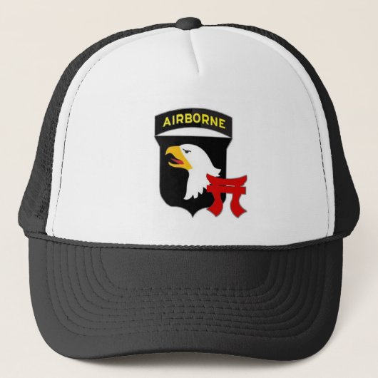 Casquette 101ST AÉROPORTÉ AVEC la 187TH INFANTERIE TORII (Devant)