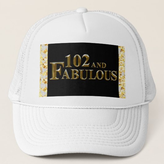 Casquette 102e anniversaire (Devant)