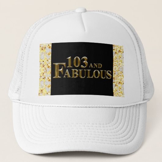 Casquette 103 Anniversaire  (Devant)