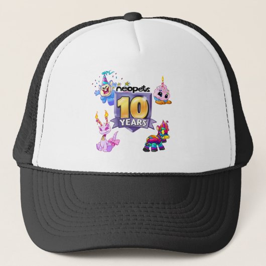 Casquette 10ème Logo d'anniversaire (Devant)