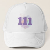 Casquette 111 Aligner et Manifest Numéros d'ange Vibes haute (Devant)
