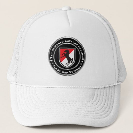 Casquette 11e régiment de cavalerie blindée (Devant)