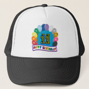 Casquette 11ème Cadeaux d'anniversaire avec la conception
