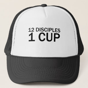 Casquette 12 DISCIPLES, T-shirt drôle de dernier dîner de