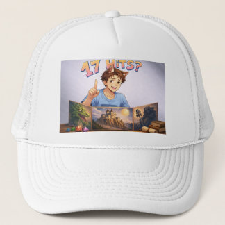 Casquette 17 HITS? Funny RPG Anime T-Shirt | Dungeon Master 