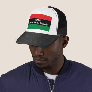 Casquette 1804 Haiti Pan African Colors