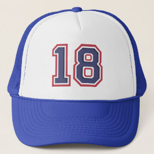 Casquette 18e anniversaire du Retro Trucker Hat