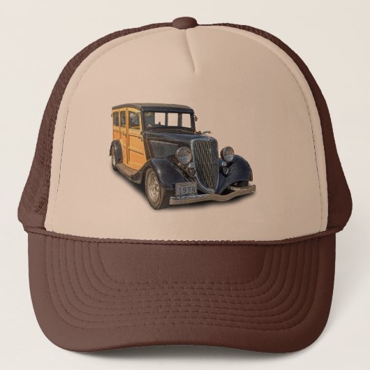 CASQUETTE 1934 WOODIE VINTAGES (Devant)