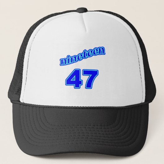 Casquette 1947 dix-neuf 47 (Devant)