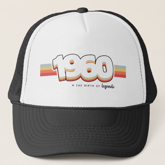 Casquette 1960 La naissance des légendes (Devant)