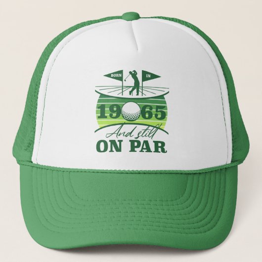 Casquette 1965 60e anniversaire Humour de golf (Devant)