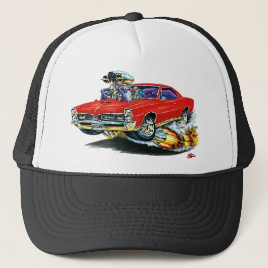 Casquette 1966-67 voiture de rouge de GTO (Devant)