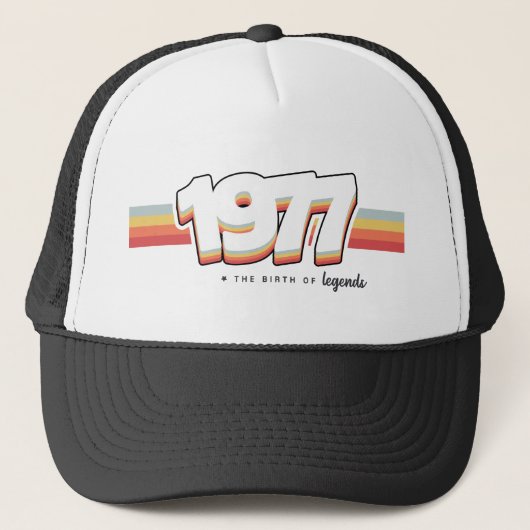 Casquette 1977 La naissance des légendes (Devant)