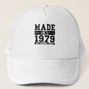 Casquette 1979 Birthday Vintage Saying