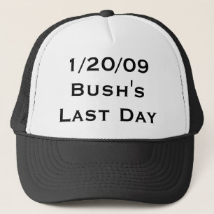 Casquette 1/20/09 : Le jour passé de Bush