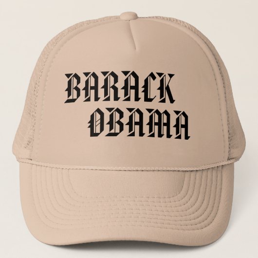Casquette #1 de Barack Obama (Devant)