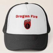 Casquette 1 du feu de dragon (Devant)