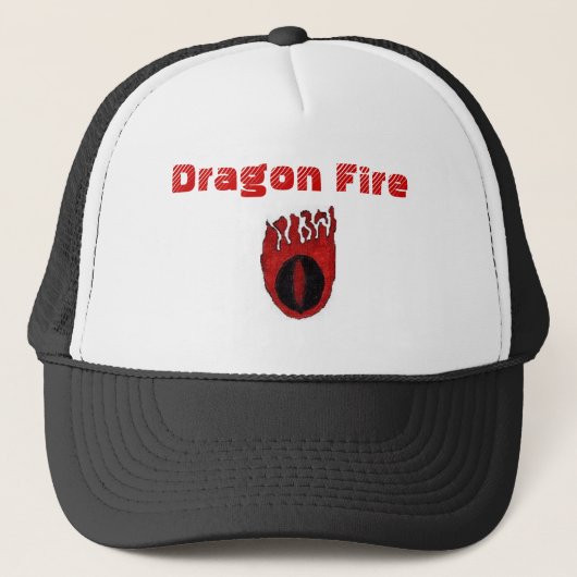 Casquette 1 du feu de dragon (Devant)
