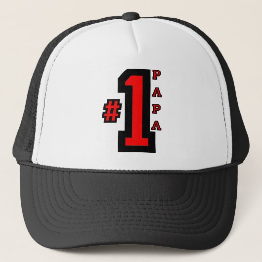 Casquette # 1 papa (Devant)
