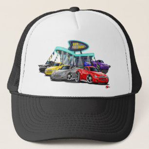 Casquette 2003-06 scène de concessionnaire automobile de SS
