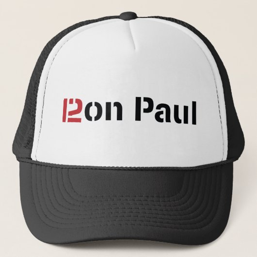 Casquette 2012 de Ron Paul (Devant)