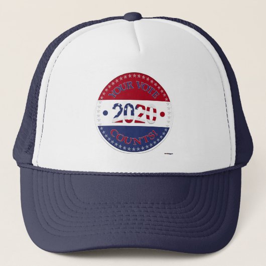 Casquette 2020 Votre Vote Compte (Devant)