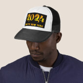 CASQUETTE 2024 BONNE ANNÉE (En situation)