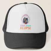Casquette 2024 Total Éclipse Solaire Chat Porté Éclipse Sola (Devant)