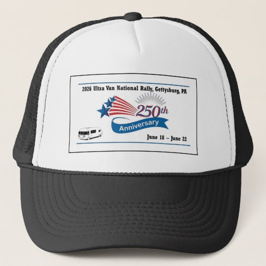 Casquette 2026 Rally (Devant)