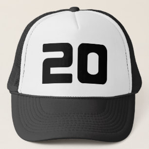 Casquette 20ème anniversaire de fête