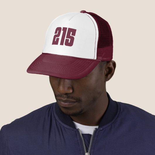 Casquette 215 Philly Area Code (En situation)