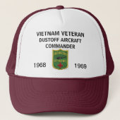 Casquette 237th COMMANDANT MESH HAT d'AVIONS de DUSTOFF (Devant)