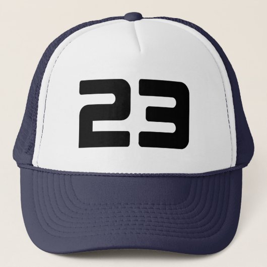 Casquette 23e fête d'anniversaire (Devant)