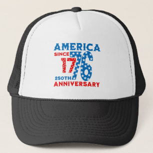 Casquette 250e anniversaire d'Amérique 4 juillet