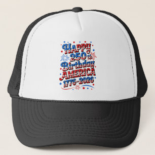 Casquette 250e anniversaire d'Amérique 4 juillet