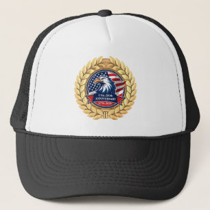 Casquette 250e Anniversaire USA Patriotique 1776–2026