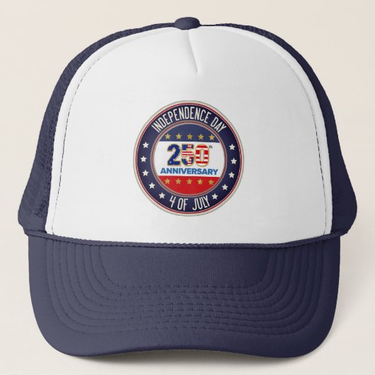 Casquette 250th Anniversary USA Patriotic | 1776–2026 (Devant)